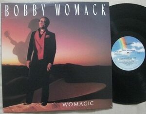 LP Bobby Womack Womagic 試聴 MCA-5899 ボビー・ウーマック モダン・ソウル