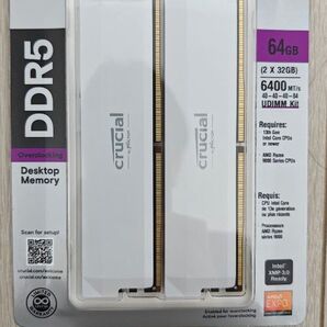 Crucial Pro DDR5-6400 32×2 計64GB 新品未開封