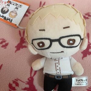 JF2019年限定 ハイキュー にとたん 月島蛍 夏服 ボールチェーン付ぬいぐるみ マスコット