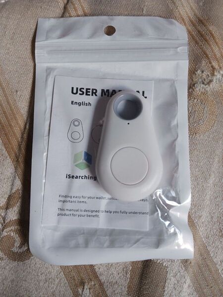 新品 スマートタグ AG1110 白 (盗難・紛失防止用キーホルダー)