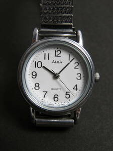セイコー SEIKO アルバ ALBA クォーツ 3針 Y136-6A80 女性用 レディース 腕時計 O679 稼働品