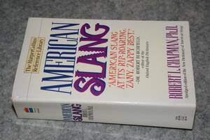 洋書●英語スラング辞典AMERICAN SLANG（Robert I.Chapman）'87 Harper Collins