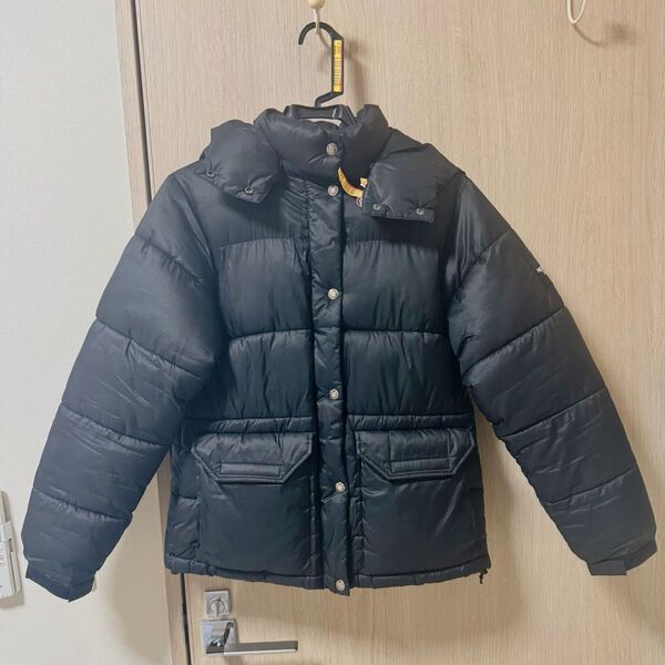 難あり ノースフェイス THE NORTH FACE キャンプシェラショート M ダウンジャケット ブラック ダウン