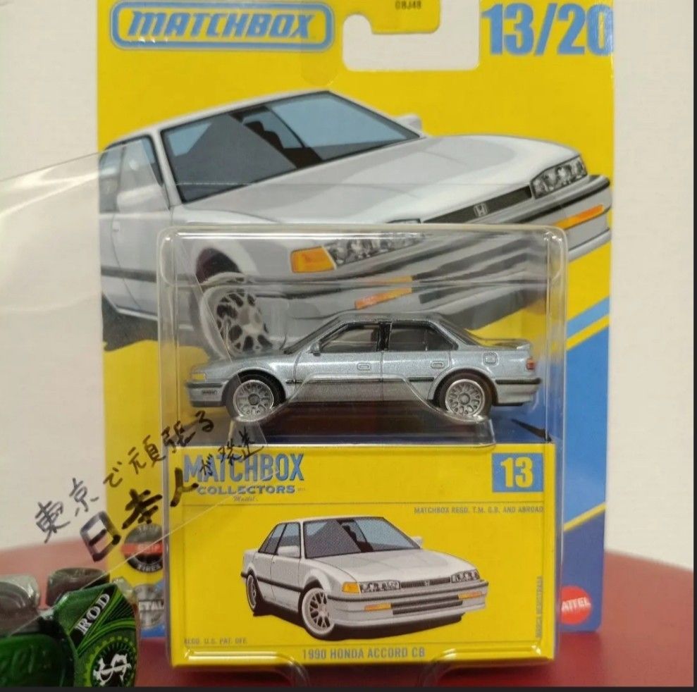 マッチボックス コレクターズ 1990 ホンダ アコード CB コレクターズ ミニカー MATCHBOX　ビンテージ