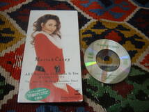 90's マライア・キャリー Mariah Carey (8cm CD-s) / 恋人たちのクリスマス All l Want For Christmas ls You 　1994年_画像1