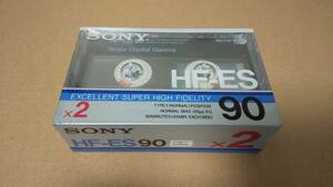 在庫2 カセットテープ SONY HF-ES 2本 00195