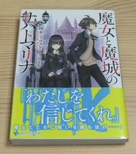 【未読品】魔女と魔城のサバトマリナ 初版 帯付き 雨木シュウスケ POKImari