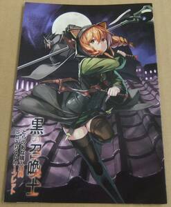 黒の召喚士 7 蠢く闇 とらのあな特典 書き下ろし SSリーフレット 迷井豆腐 ダイエクスト 黒銀（DIGS）