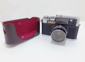 Z144 YASHICA 35 YL Yashica YASHINON 1:2.8 f=4.5cm film camera antique junk rare free shipping 