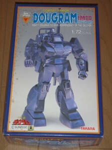 da gram limited plastic model Taiyou no Kiba Dougram Takara 