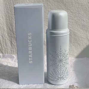 中国 スターバックス ミアー 雪 スノー ワンダーランド ステンレスタンブラー ホワイト8