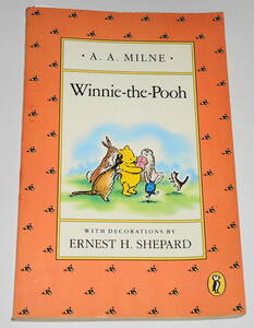 送0 洋書 ペーパーバック【 Winnie-the-Pooh くまのプーさん 】A.A.MILNE/ERNEST H.SHEPARD AAミルン/アーネスト・H・シェパード