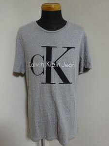 美品の方 カルバンクラインジーンズ Calvin Klein Jeans Tシャツ グレー S
