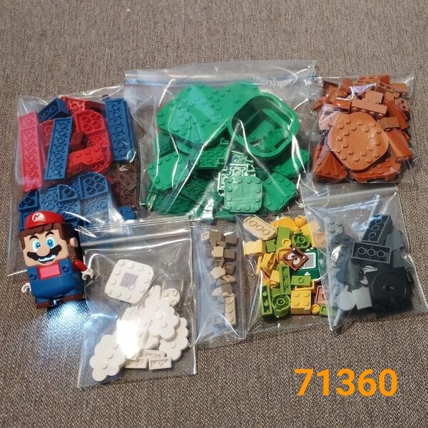 中古品☆レゴ 71360 スーパーマリオ マリオ と ぼうけんのはじまり スターターセット LEGO☆ 国内正規品