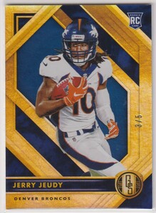 NFL JERRY JEUDY 2020 PANINI GOLD STANDARD FOOTBALL Broncos Rookie Card Sapphire / 5　No.113　5枚限定　ジェリー・ジュディ