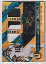 NFL LAVISKA SHENAULT JR. JERSEY AUTO 2020 PANINI GOLD STANDARD FOOTBALL RookieCard PATCH /49枚限定 ラビスカ シェノール 直筆 サイン_画像1