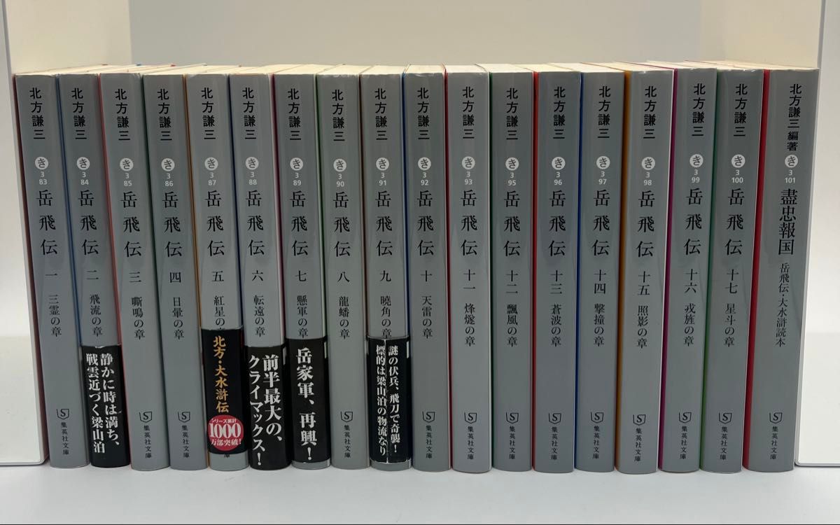 【18巻セット】岳飛伝 １〜17巻＋読本（集英社文庫） 北方謙三／著
