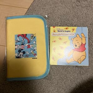 ディズニー ワールドオブイングリッシュ サンプルビデオ&CD 2点セット
