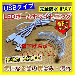 USB接続/16灯式LED★セルフホワイトニング/歯科ホームホワイトニング