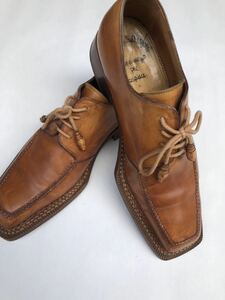 サントーニ☆SANTONI☆8☆26～27cm相当☆ブラウン☆ノルベジェーゼ