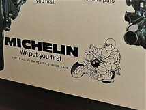 1980年 USA '80s 洋書雑誌広告 額装品 Michelin ミシュラン M45 M48 / 検索用 ビバンダム BMW R100RS HONDA GL1000 ホンダ　 ( A4サイズ ）_画像4