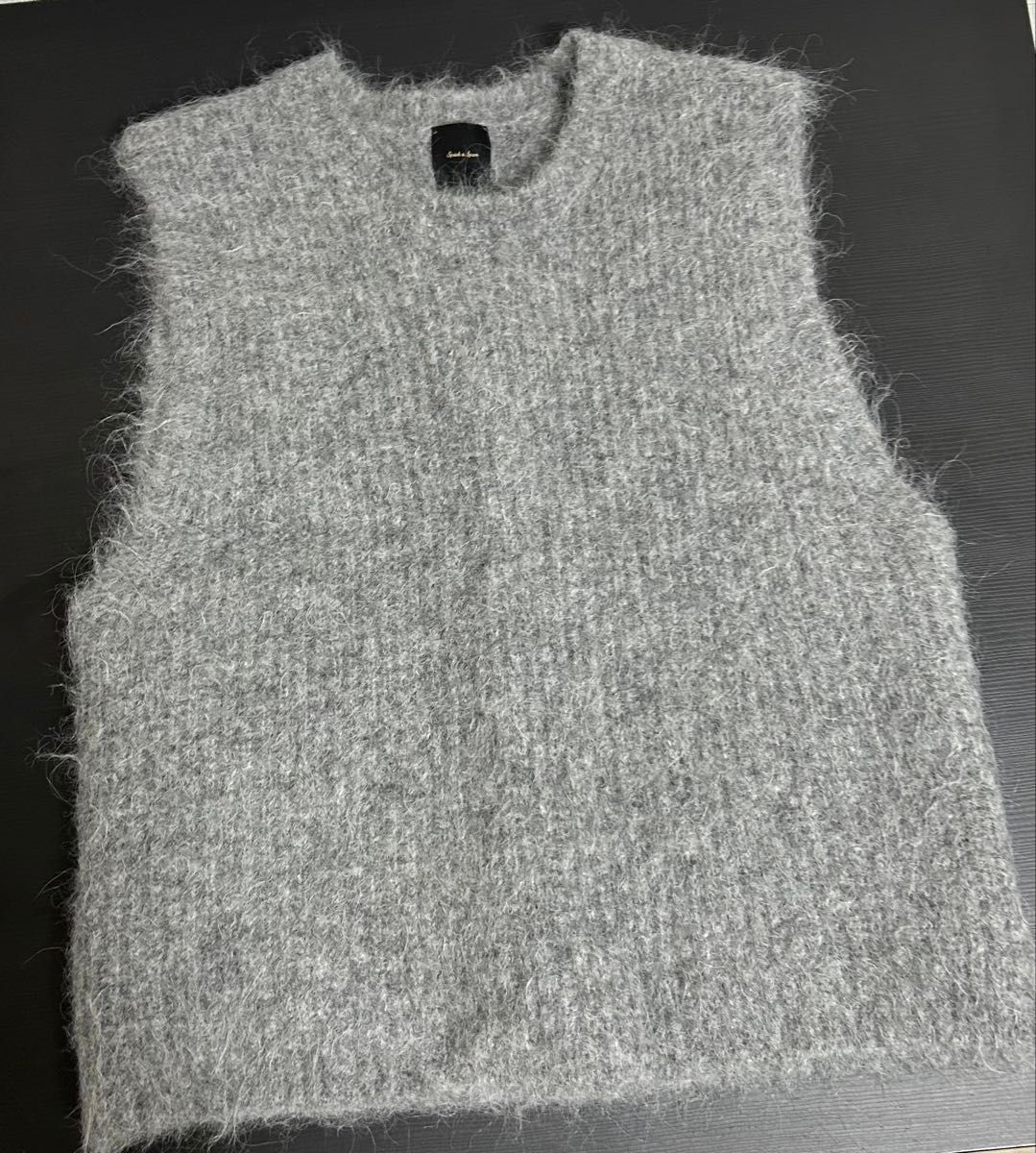 アルパカ混ニットベスト Spick&Span 2025AW 