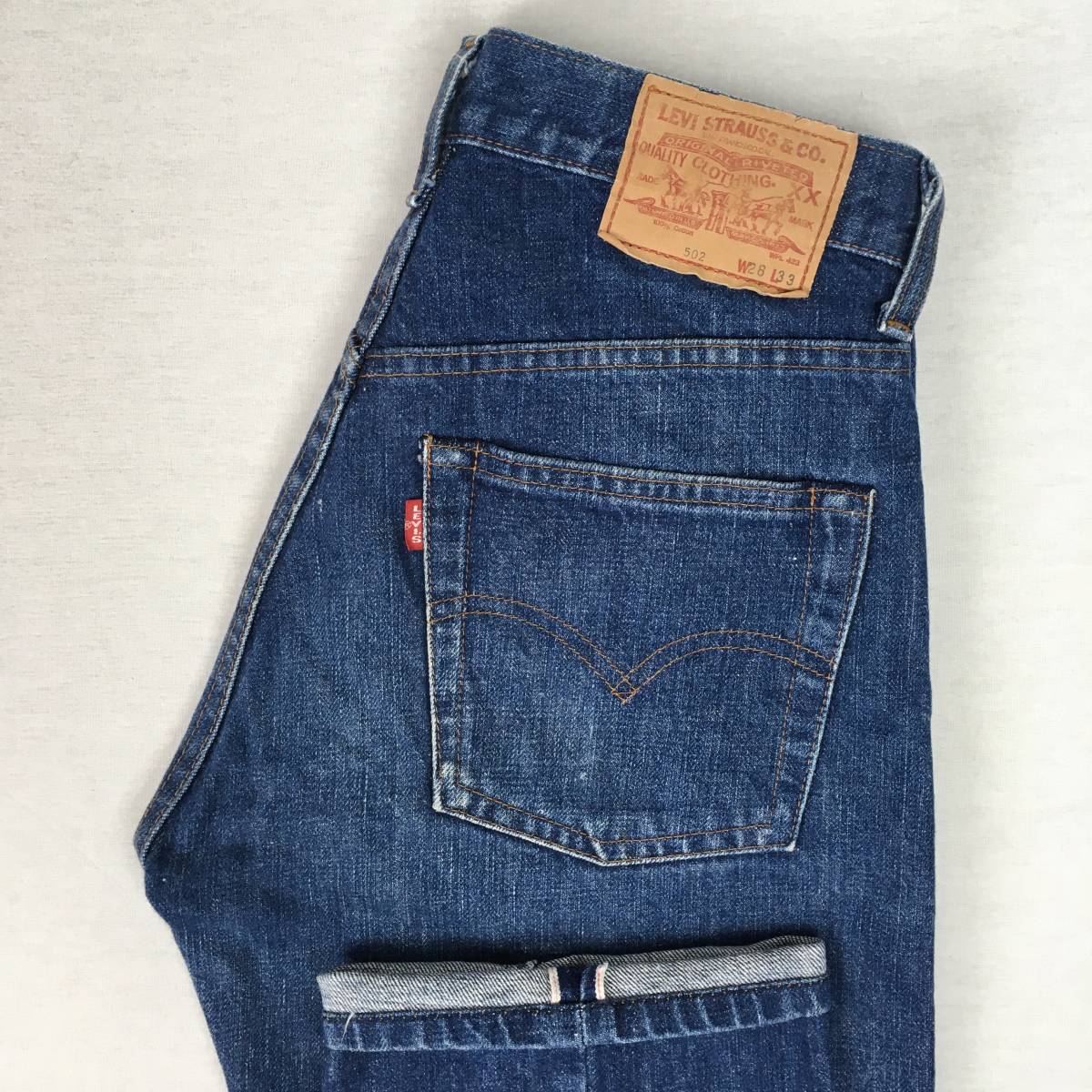 80s】Levi's リーバイス 502 BIG'E' 日本製 86 | JChere雅虎拍卖代购