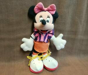  retro that time thing Japan Air Lines JAL Disney Minnie Mouse soft toy total length approximately 26cm outside fixed form postage 350 jpy 