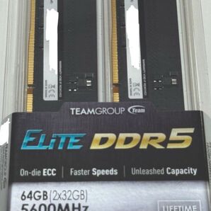 TEAM ELITE DDR5 64GB (2x32GB) 5600MHz