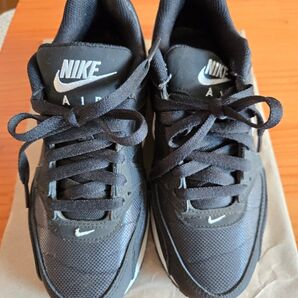 NIKE AIR MAX コマンド スニーカー ブラック/ホワイト/23.5cm