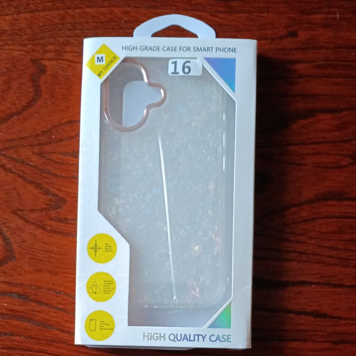 HIGH-GRADE CASE FOR SMART PHONE 16 クリアケース