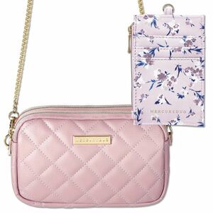 [sweet Suite 2019 year 9 month number appendix ] *MERCURYDUO double Zip chain bag & floral print multi case ~( unopened goods G)