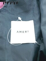 ◇ ◎ Ameri VINTAGE アメリヴィンテージ ウエストリボン付き 花柄 半袖 ロング ワンピース ネイビー系 レディース 1002802125096_画像3