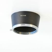 【純正】Minolta ミノルタ レンズ AUTO-ROKKOR 55mmF1.8 /58mmF1.4 /MC58mmF1.4 D57KB メタルフード（カブセ式内径57mm）_画像2