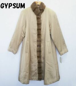 ★未使用・タグ付き*シルク100%*定価260,400円*Gypsum*M～Lサイズ*コート*レディース*　　＃3231