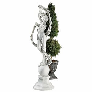 女神 オーロラ彫像 ：ギャラリー/ディズプレイ ガーデン彫刻/ ガーデニング 洋風庭園 園芸 作庭 噴水 新築祝い プレゼント贈り物（輸入品