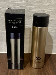 レクサス ステンレスボトル 340ml ゴールド