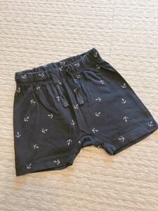 60 H&M anchor jersey - short pants navy short pants shorts sweat pyjamas child care .yshop child clothes 60