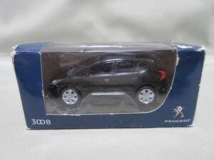 [ exhibition 2-1]NOREV Norev 1/64 3 -inch *PEUGEOT Peugeot 3008 Mi-vie 2013 black *