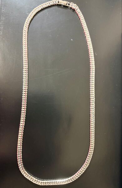 未使用 シルバー925 喜平ネックレス 12面ダブル 50cm SV925 幅5mm 25g