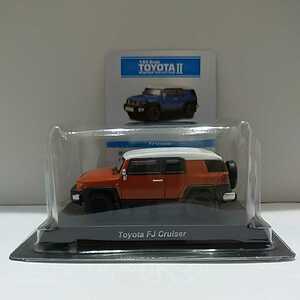 京商 1/64 TOYOTA Ⅱ FJ Cruiser トヨタ FJクルーザー オレンジ ホワイト ツートン ミニカー モデルカー