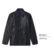 送料込み新品バブアー ビデイル Bedale 男性用 MWX0018 ブルゾン クラシカル オイルコーディングBarbour ワックスドジャケット38紺ネイビー_画像2