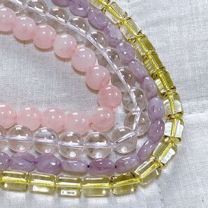 天然石ビーズアソートセット 4種セット 天然石ビーズ 天然石ブレスレット 天然石アクセサリー カラーストーン 均一フリマ ①