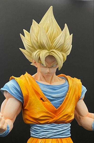 リペイント ドラゴンボール フィギュア 孫悟空 超サイヤ人 グランディスタ
