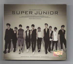 韓国CD★　SUPER JUNIOR 　4集「BONAMANA」　★　スーパージュニア