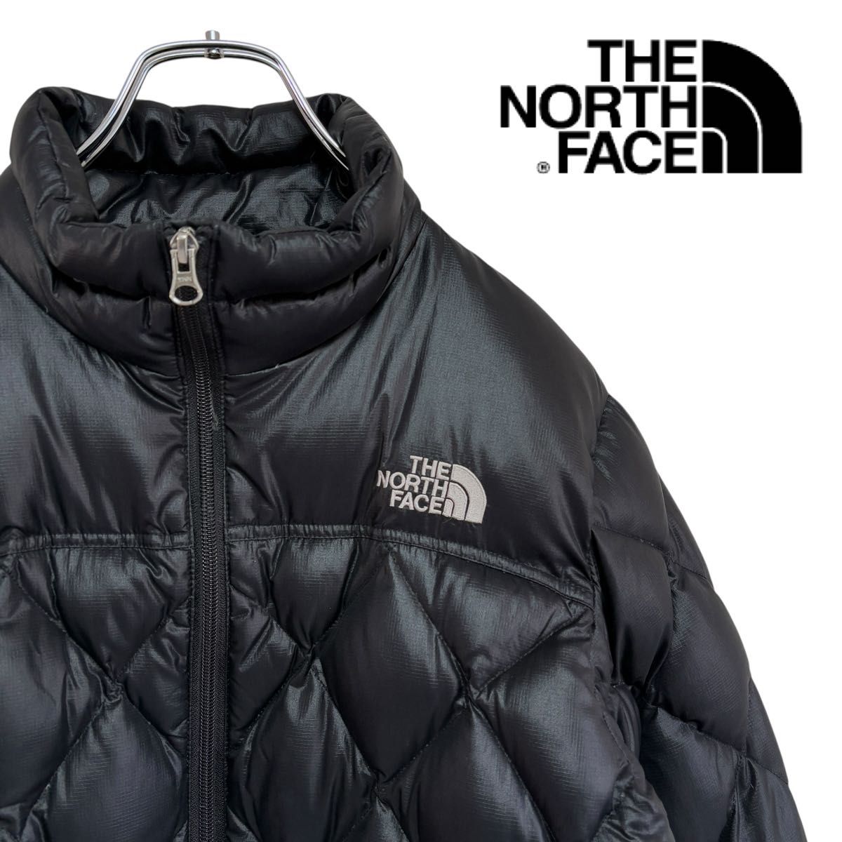THE NORTH FACE ノースフェイス ダウンジャケット 600FP ブラック　キルティング　 ヌプシ レディースM