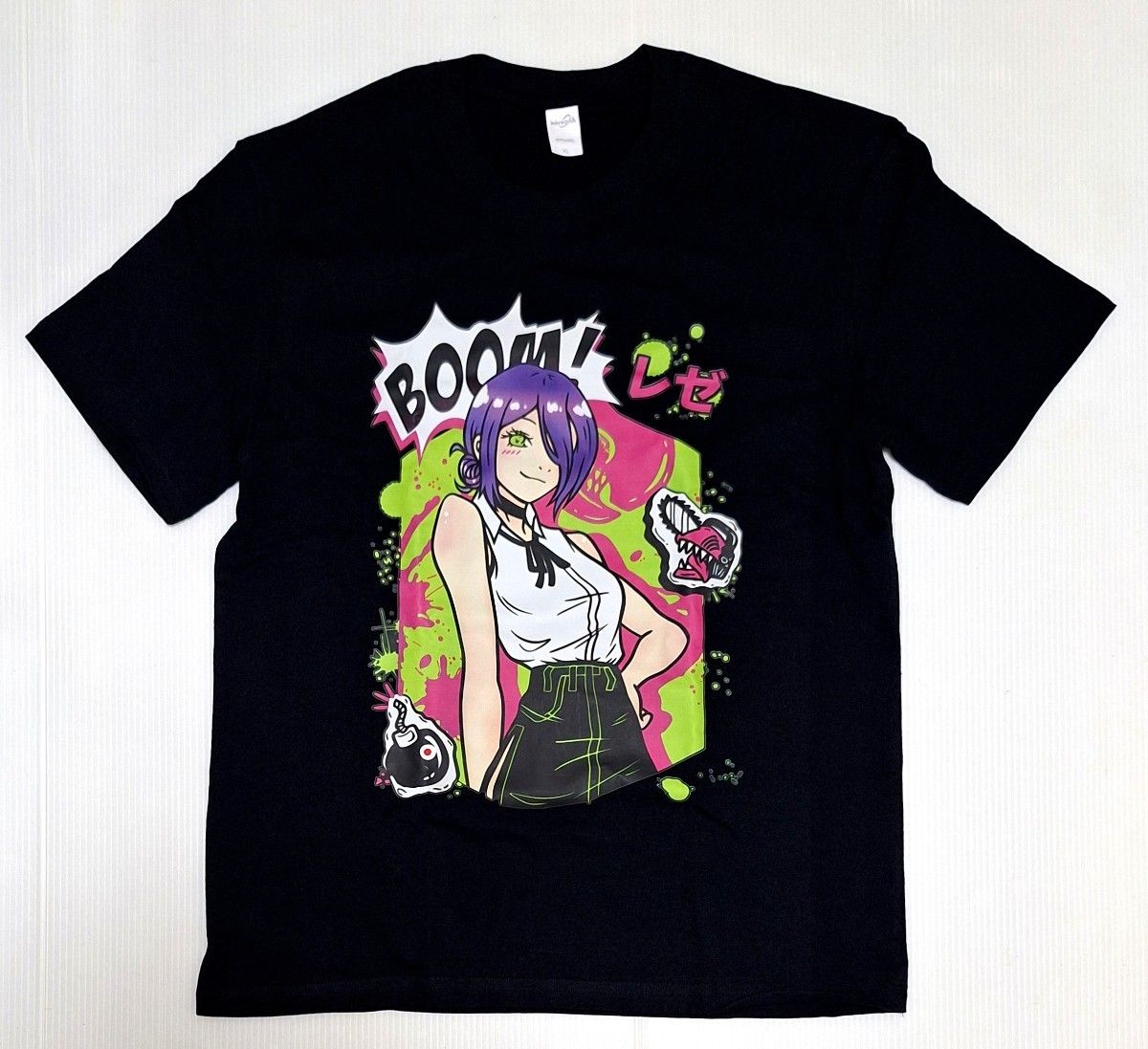 チェンソーマン　アニメTシャツ　BOMB DEVIL　2XLサイズ　レゼ　藤本タツキ　