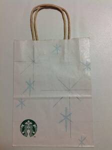 【Starbucks】スターバックス ショッパー Snowflakes 2015年 新品未使用　