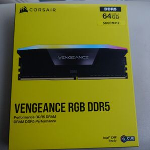 CORSAIR VENGEANCE RGB DDR5 64GB (32GBx2) 5600MHz