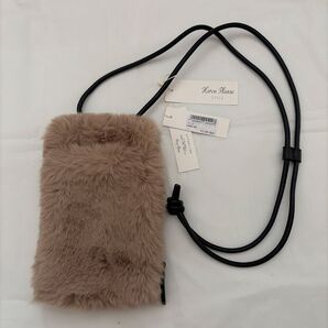 フェイクファー ショルダー ポシェット 新品未使用